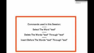 Tutorial: Editing a Document with MacSpeech Dictate