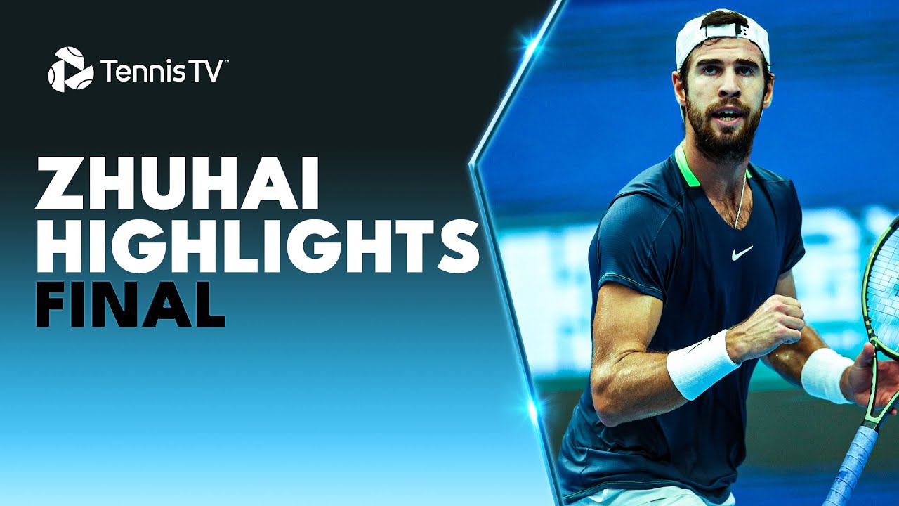 ⁣Karen Khachanov vs Yoshihito Nishioka For The Title! 🏆 | Zhuhai 2023 Final Highlights
