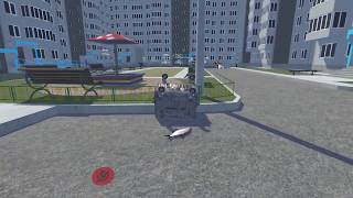 VR Chat Flying Shenanigans on a Slavic Server