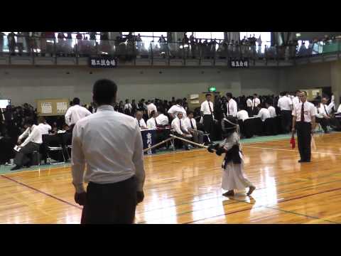みやき町少年剣道錬成大会5)／春日光龍会Aチーム第1試合 こうへい君（先鋒）