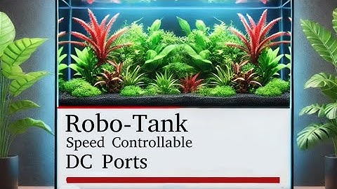 DC Ports on Robo-Tank: Speed Control, Backup Safety and Bypass Features for Your Aquarium Controller