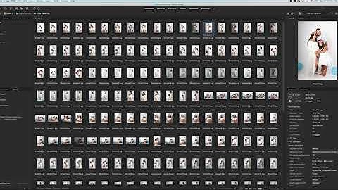 How to make a Contact Sheet Adobe Bridge 2020