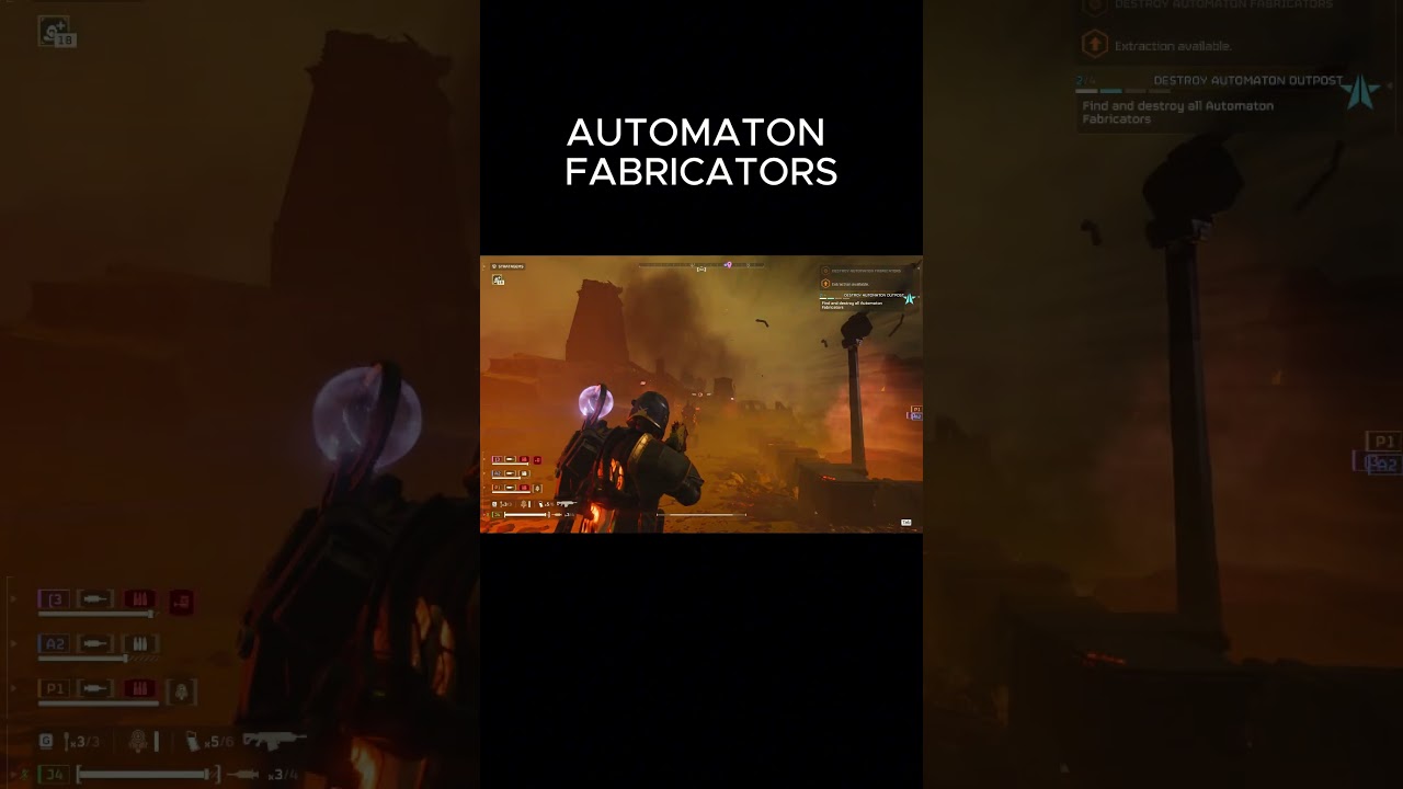 Helldiver 2 AUTOMATON FABRICATORS 