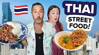 Eating The Best THAI STREET FOOD in BANGKOK for 48 Hours 😋 Wow