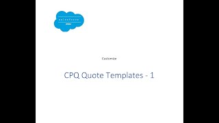 Salesforce CPQ | Quote Template Conditional Columns