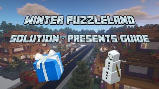 Winter Puzzleland - Solution Guide All Puzzles + Present Locations screenshot 4