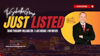 JUST LISTED | 3540 Tuscany Village Dr. | Las Vegas | NV 89129 JUST LISTED | 3540 Tuscany Village Dr. | Las Vegas | NV 89129