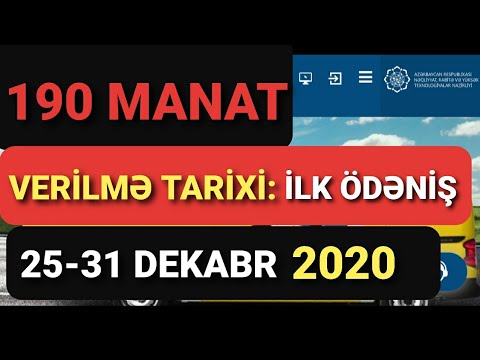 Video: Ödəniş tarixində?