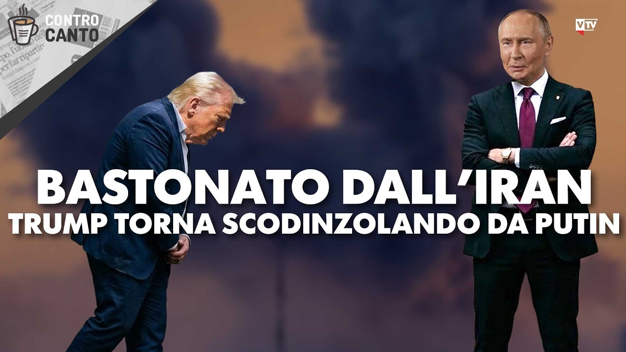 Bastonato dall'Iran, Trump torna scodinzolando da Putin - Il Controcanto - 10 marzo 2026