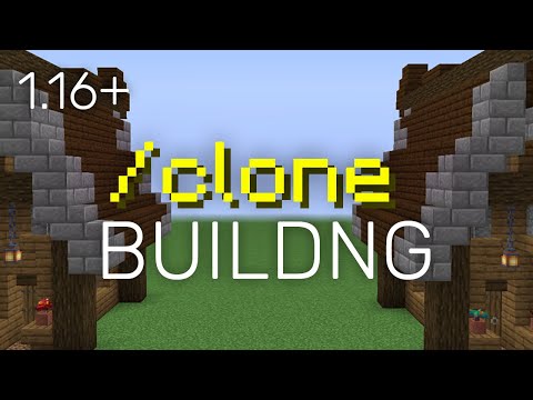 Minecraft /CLONE Command Tutorial [1.18]