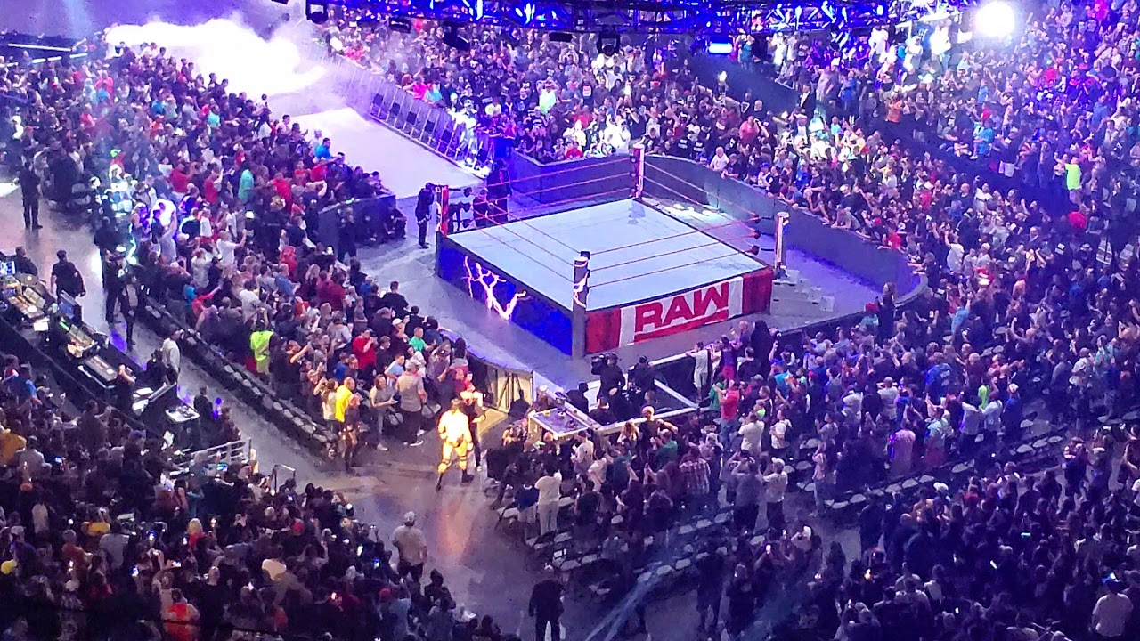 WWE RAW Dallas TX YouTube