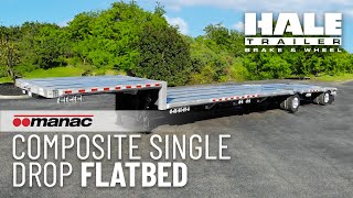 Hale Trailer - MANAC Composite Single Drop Flatbed