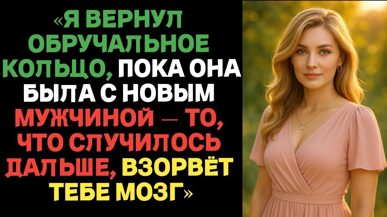 Я вернул обручальное кольцо, пока она была с другим мужчиной. История измены из ВК.