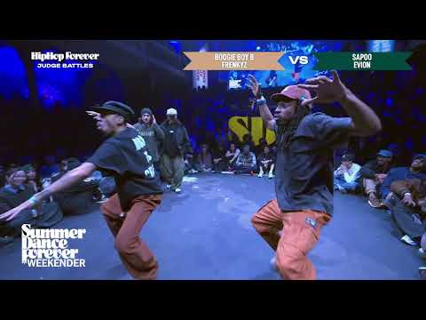Boogie Boy B & Frenkyz vs Sapoo & Evion JUDGE BATTLE Hiphop Forever | Weekender 2026