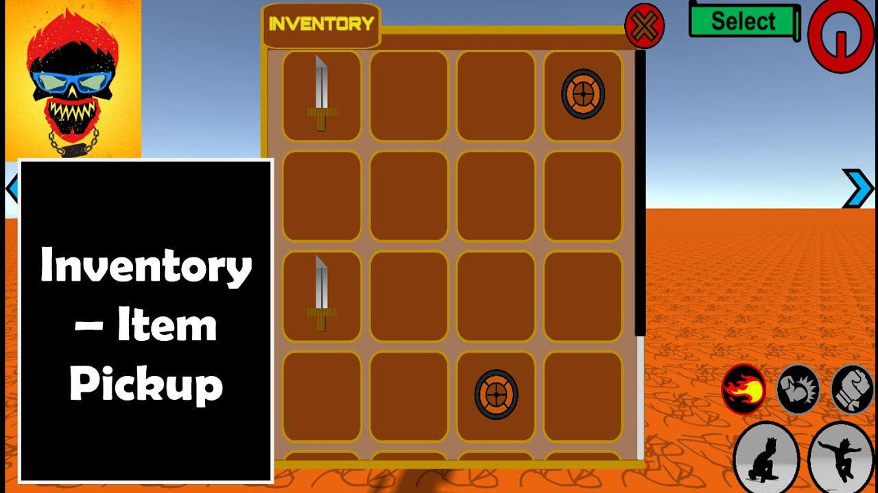Unity Game - Inventory - Item Pickup - YouTube