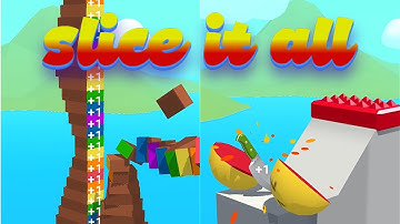 SLICE IT ALL game all levels mobile Level 8-9