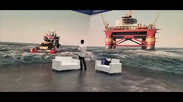 TV studio XR led display