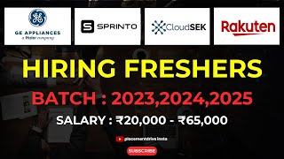 🔥 2024 Internships: Associate Software Engineer, Data Analytics & Frontend Roles at Top Companies! 🚀