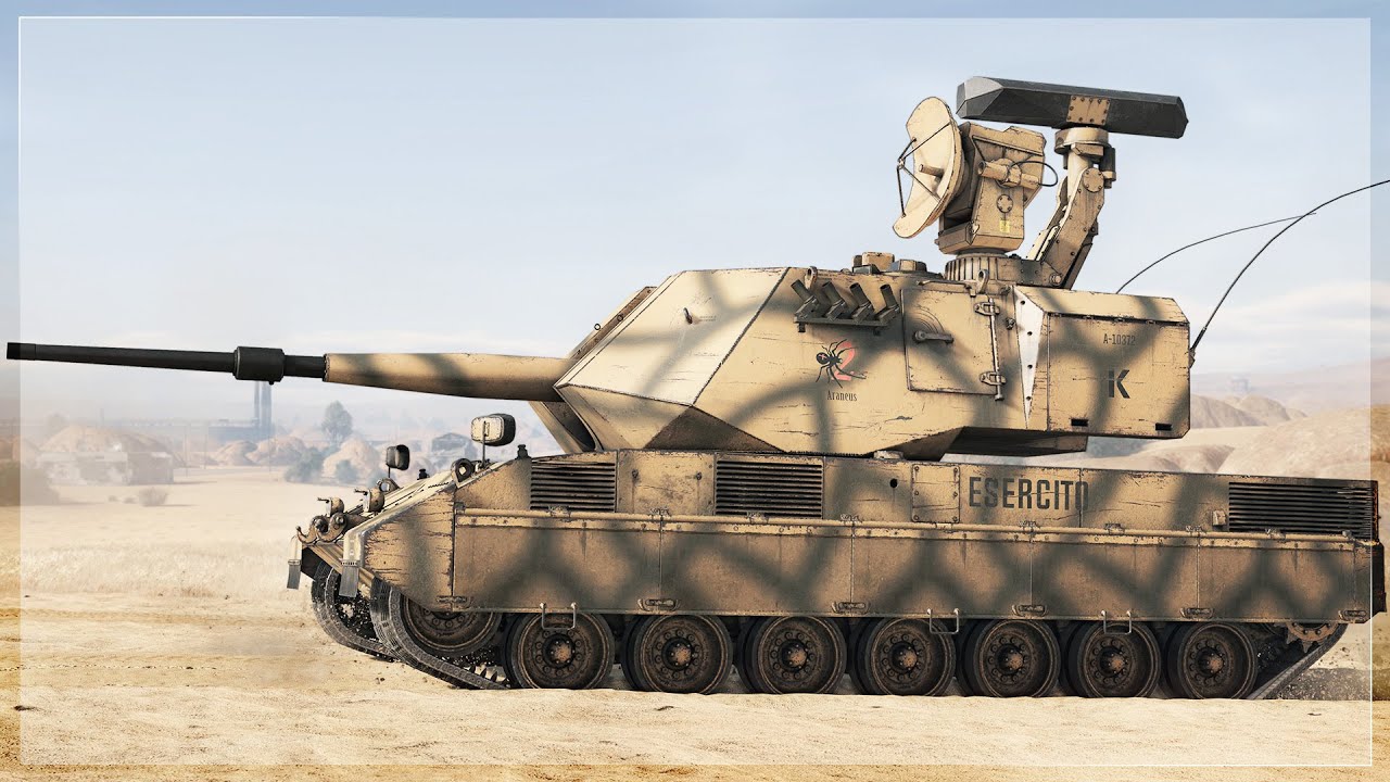 OTOMATIC Main Anti-Aircraft Tank for Intercept and Combat