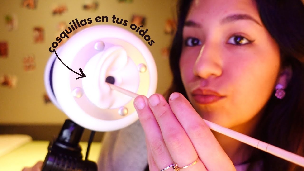 ASMR | Sesión de Cosquillas Profundas DENTRO de tus OÍDOS 🤤