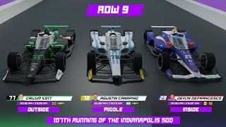 2023 Indy 500 - STARTING GRID