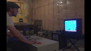 I made a NES controller coffee table