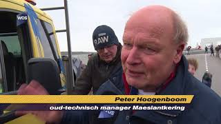 Maeslantkering sluit de deuren