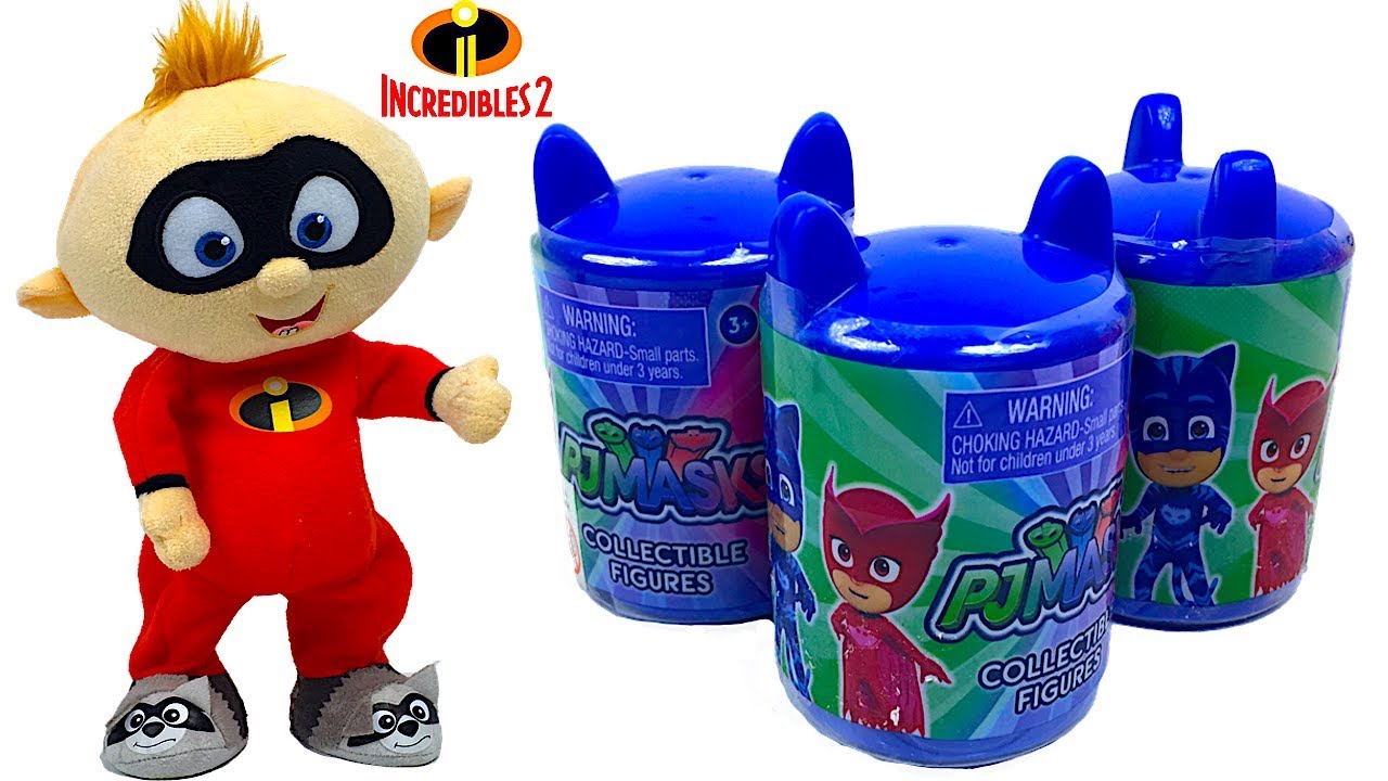 Bebe Jack Jack Los Increibles Habla Y Camina Solo Con Cajitas Sorpresa De Los Pj Masks Youtube