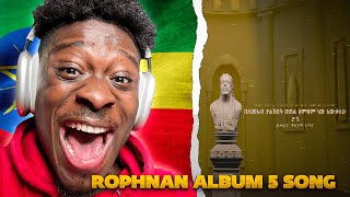 ROPHNAN - LOW, SEALIW, KING KUT, ATIYO, ENA [5 SONG FROM ALBUM] 🇪🇹❤️ REACTION