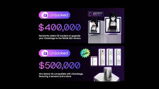 ClawStage $400K & $500K Stretch Goal Lucky Draw Record