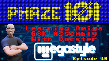 Learning Amiga 68K Assembly With Docster 10 - A beginners development to 68000 Assembly tutorials