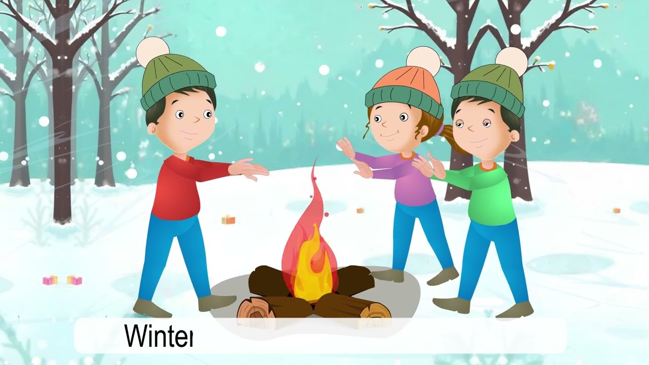 Chapter 9 – Winter Is Here ❄️ | English Rhyme Song for UKG | Children Choice Publication