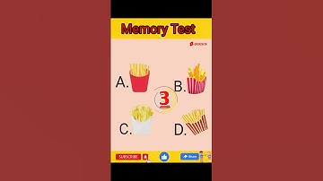 Memory Test 2 - Remember Me ? Memory Riddles for IQ Test | #riddles #quiz #shorts #shortvideo