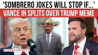 Details Trump Meme 'Crosses Line', Vance LAUGHS It Off; VP Defends Jeffries 'Sombrero Joke' Amid Shutdown Update