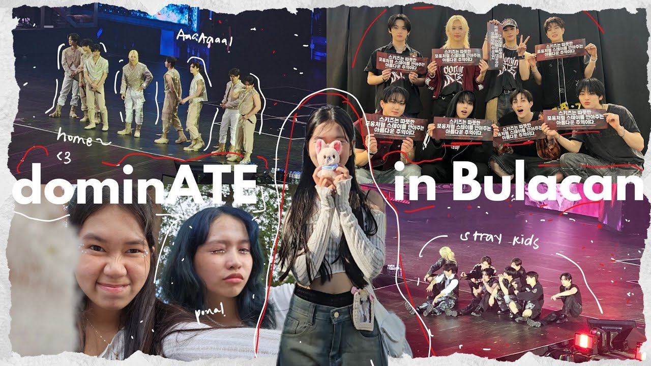 [stay-log] dominATE in Bulacan || saw skz for the first time !