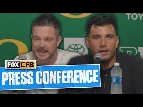 Oregon's full postgame press conference