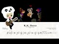 K.K. Bossa - Kazumi Totaka Guitar Trio Arrangement | Sheet Music