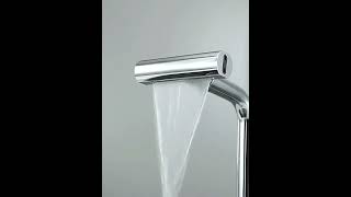 Torneira de Cozinha de Parede com Tornação 360° 4 Modos Torneira Flexível em Cascata