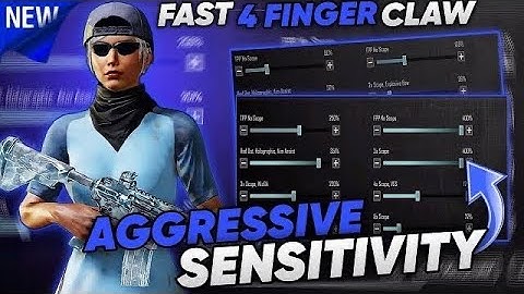 NEW UPDATE 2.7.0 !!! BEST SENSITIVITY CODE + CONTROL SETTINGS  PUBG MOBILE | BGMI BEST FOUR FINGER