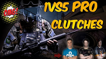 CS:GO - 1vs5 Pro CLUTCHES (1v5 ACE Clutch Montage) ft. shroud, GeT_RiGhT, flusha & more