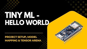 TinyML Hello World | Git Setup, Project Structure & Tensor Arena