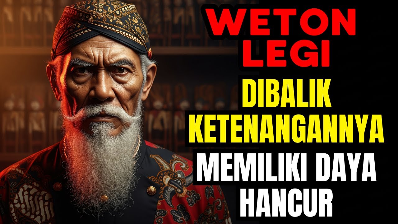 ⚡ SIFAT TERSEMBUNYI WETON LEGI Tenang, Lembut, Sekali Bergerak Bikin Hancur