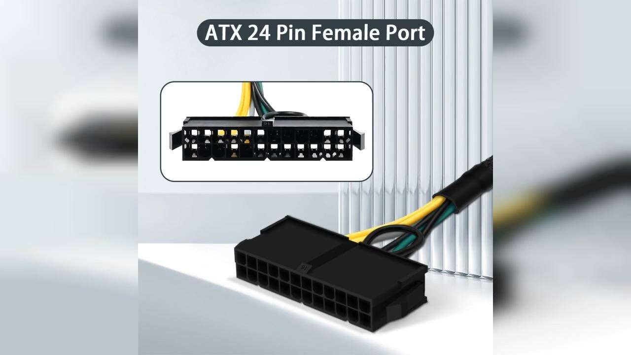Review: COMeap 24 Pin to 6 Pin ATX PSU Power Adapter Cable for Dell Motherboard with 6 Pin Por...
