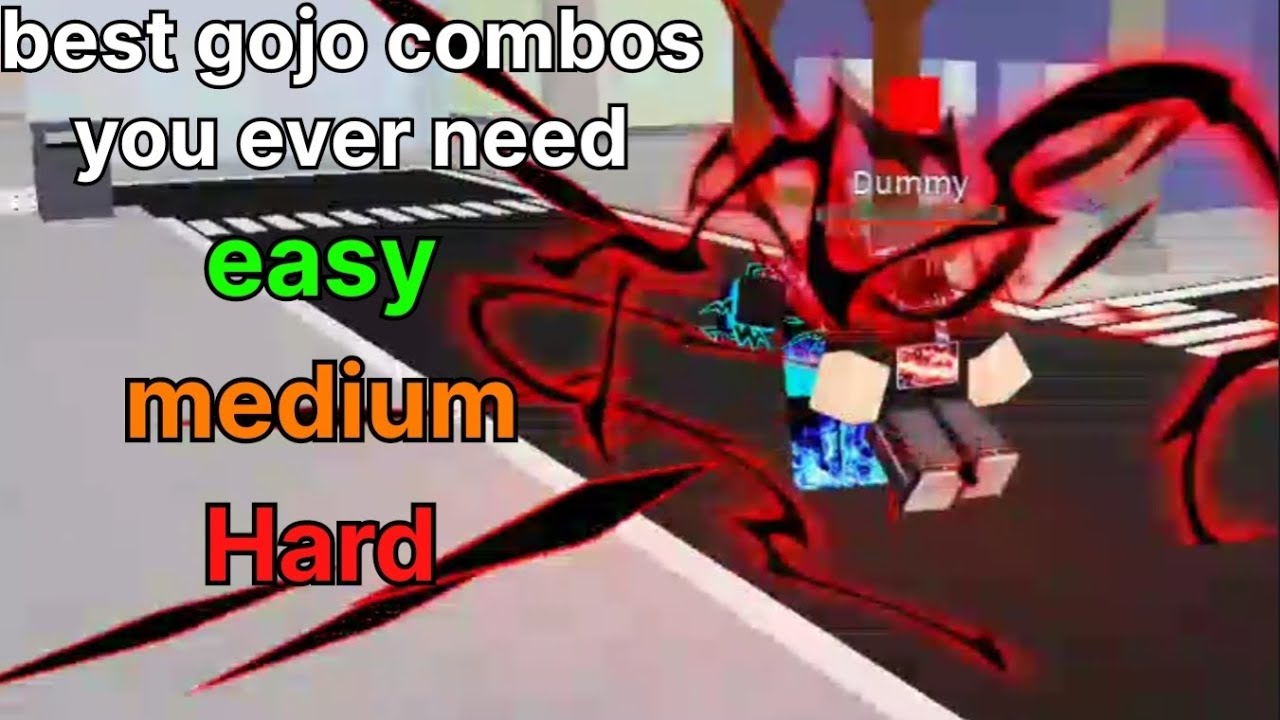 3 best gojo combos you ever need || roblox jujutsu shenanigans - YouTube