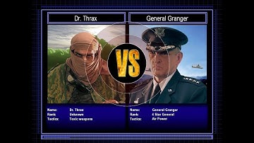 Toxin General VS Air Force General [C&C Zero Hour Challenge] [Hard]