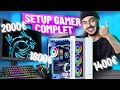 Setup gaming complet f q 4k  config gamer  priphriques