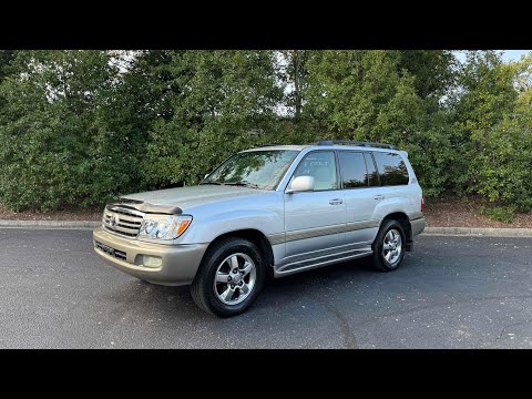 2006 Toyota Land Cruiser 179k miles, Classic Silver Metallic with Gray Interior. AHC Equipped 