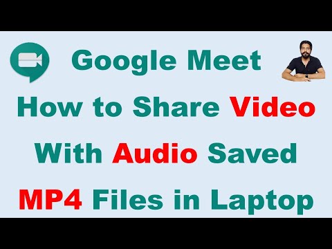Video Google Meet Share MP4 Video With Audio From During... - youtube
