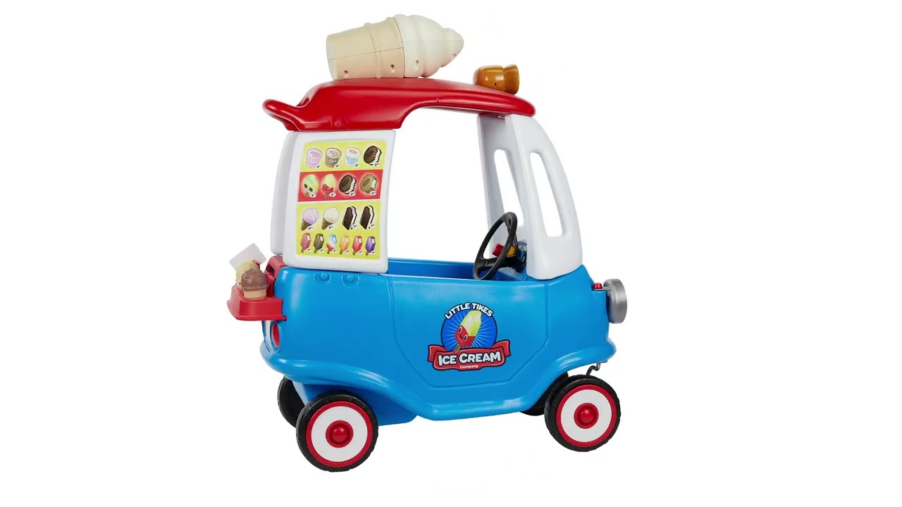 Little Tikes Ice Cream Cozy Truck – Toddler Ride-On – Official
