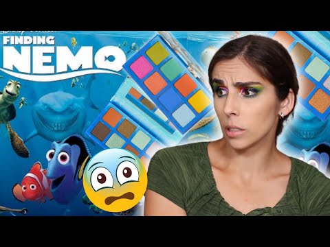 I WAS TOTALLY SURPRISED BY THIS PALETTE... | Makeup Revolution x Finding Nemo Collection Review